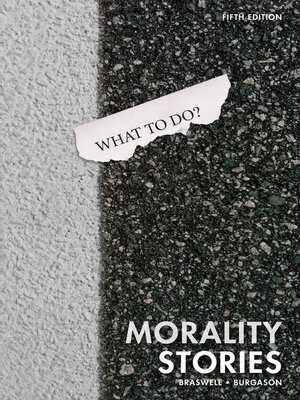 cover image of Morality Stories